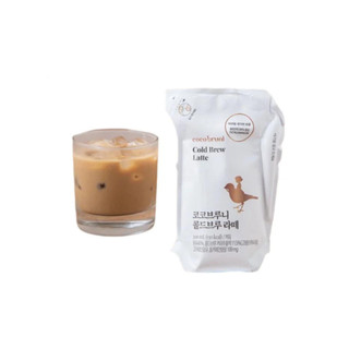 Cà phê cold brew vanilla latte cocobruni 200ml x 12 gói/ hộp - k2v shop