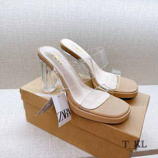  Guốc ZR đế đúp quai trong  Ảnh thật❤️Freeshipplus  dép cao gót 9cm fullbox tag  form 1.5  