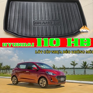 Lót cốp nhựa i10 hatchback, sedan 2014 2015 2016 2017 2018 2019 2020 2021 2022 2023 2024 chất liệu nhựa dẻo