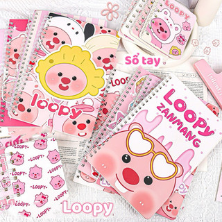 Sổ lò xo a5 kẻ ngang 120 trang 140x207mm lò xo kép
