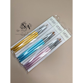 Set cọ râu 3 cây râu dài cáng trong và set 3 cây màu vẽ nail💅💅💅