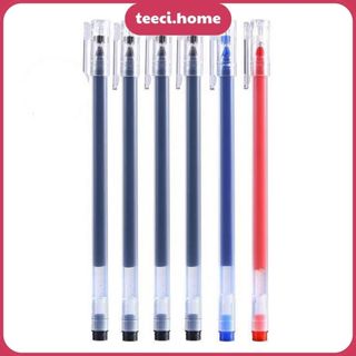 Bút Bi Nước Viết Mực Đều Nét Chữ Đẹp 0.5mm Ar1 Mực Đen Dáng Dài TEECI DY008
