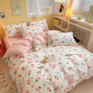 Bộ Chăn Ga Gối Cotton 100% sét 4 món, Cotton Living mẫu mới nhất 2023