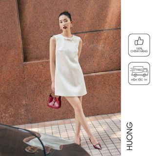 Đầm taffeta silk Aubrey Dress HUONG BOUTIQUE HBV1283