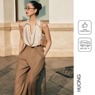 Áo lụa juliet top huong boutique hbsm1140
