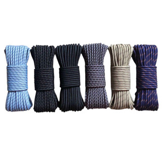 20 mét - Dây Dù tròn 3.5mm có lõi đẹp + chắc bền & có phối hoạ tiết dùng căng lều,dây phơi, trang tr