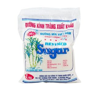 Đường kính trắng, vàng xuất khẩu gói 1kg