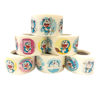 #Sticker Doremon decal giấy 400 tem/cuộn