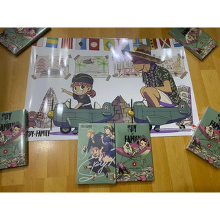 Spy x Family 9 limited + thường + poster nguyên seal + ống bảo vệ