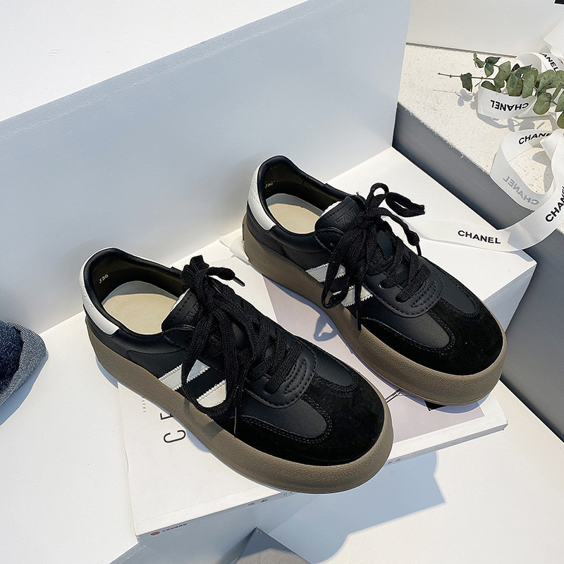 Giày nữ thể thao 2 vạch phối màu Ullzang FullBox | BigBuy360 - bigbuy360.vn