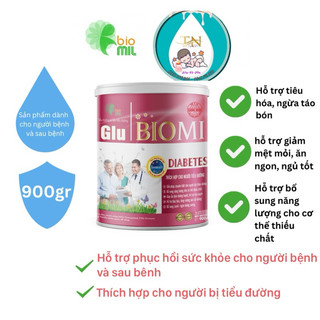 Sữa bột biomi glu diabet lon 900g