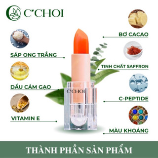 Son dưỡng môi Saffron Color C’Choi