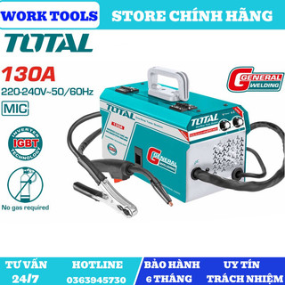Total máy hàn dùng dây hàn có thuốc inverter 130a/33v tfc13012