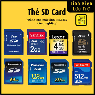 Thẻ nhớ SD 512MB/ 2GB / 4GB / 8GB / 16GB / 32GB
