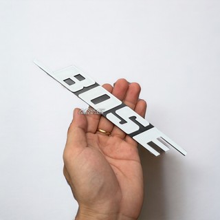 Tem Loa Bose 20cm x 2.5cm, giá 1 đôi (2 tem).