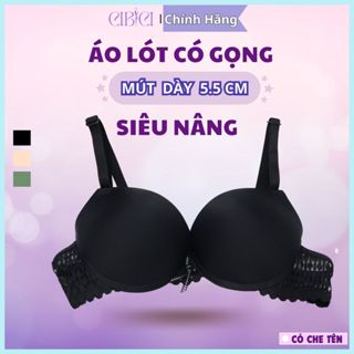 Áo Lót Nữ Đúc Su Có Gọng Mút Dày 5cm Siêu Nâng Đẩy - Áo Ngực Nữ Tạo Khe Vòng 1 Phối Ren Thoải Mái CIBICI AN067
