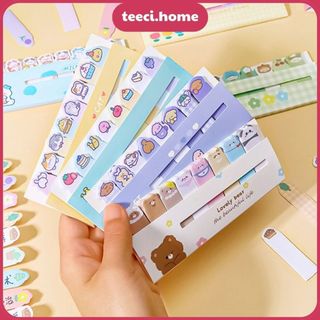 Set 120 Miếng Giấy Dán Ghi Chú Đánh Dấu Sticky Giấy Note To Do List Ghi Chú Chủ Đề Rabbit Đáng Yêu TEECI D060