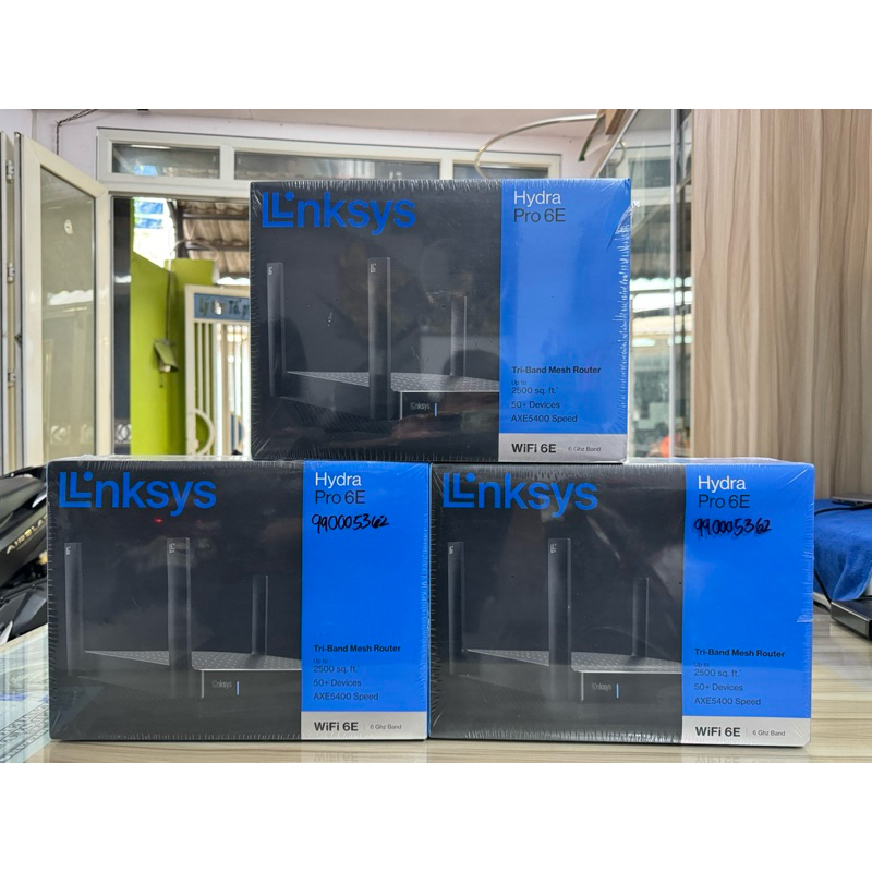 Bộ phát wifi Linksys MR75MS (Hydra Pro 6E Tri-Band AXE5400 Mesh) - new