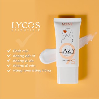 Kem Lười Lazy Multi Cream LYCOS Đa Năng 3 Trong 1 Giúp Cấp Ẩm Căng Bóng, Dưỡng Trắng Hồng, Chống Nắng