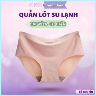 Quần Lót Nữ Su Thun Lạnh Thoáng Mát Nhiều Màu Cao Cấp - Quần Chip Su Nữ Sexy Không Đường May Co Dãn Tốt CIBICI QL00789
