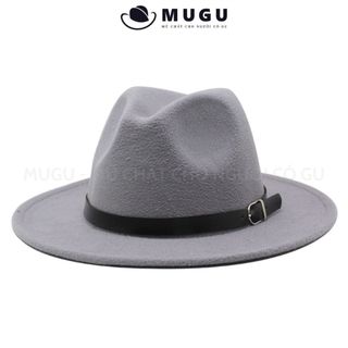 Mũ Phớt Nam Cổ Điển FN11 - Mũ Fedora Vành Rộng Phong Cách Cổ Điển và Họa Tiết Vintage | MUGU