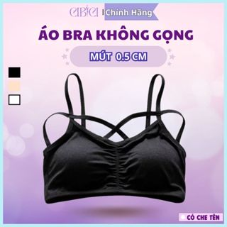 Áo Bra Nữ 3 Dây Không Gọng Chất Cotton Co Giãn - Áo Lá Nữ Mềm Mịn Thoải Mái Cho Học Sinh Đi Học Đi Chơi CIBICI BR001
