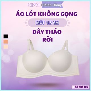 Áo Ngực Nữ Đúc Su Không Gọng Nâng Ngực Ôm Sát Mút 1.5cm - Áo Lót Nữ Nâng Đẩy Tạo Khe Đệm Dày Mềm Mịn CIBICI AN222