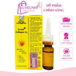 Serum Collagen X3 căng bóng da Mỹ Phẩm Đông Anh Giúp Da Hết Thâm, Ngừa Mụn, Nám, Căng Bóng Da
