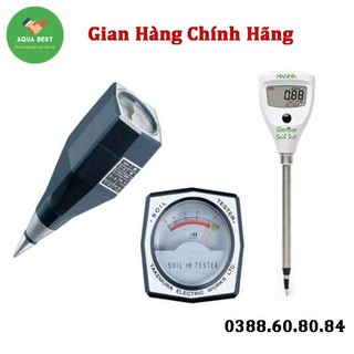 Combo máy đo ph đất dm13 và bút đo dinh dưỡng đất ec hi98331 trong nông nghiệp