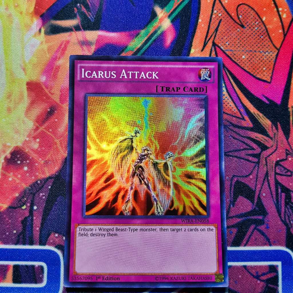 Thẻ bài Yugioh chính hãng | Icarus Attack | WIRA Super Rare
