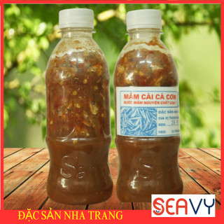 🐟 seavy mắm cái cá cơm nha trang - nguyên con thơm nồng, chai 350g 🌶️