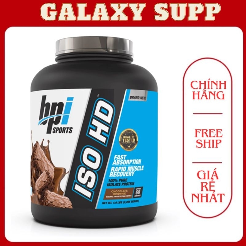 ISO HD ISOLATE PROTEIN - SỮA WHEY HỖ TRỢ TĂNG CƠ BẮP (5 LBS)