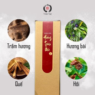 Nhang Bắc/Nhang trầm hương băc sạch trầm hương cao cấp 15 năm - Hương thơm dịu ngọt
