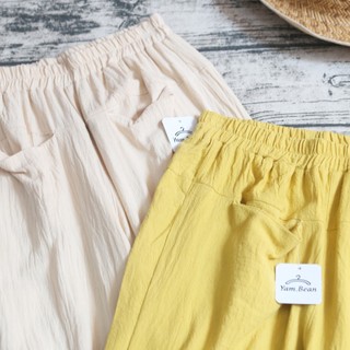 QUẦN HAREM XÔ MUSLIN DÁNG LỬNG
