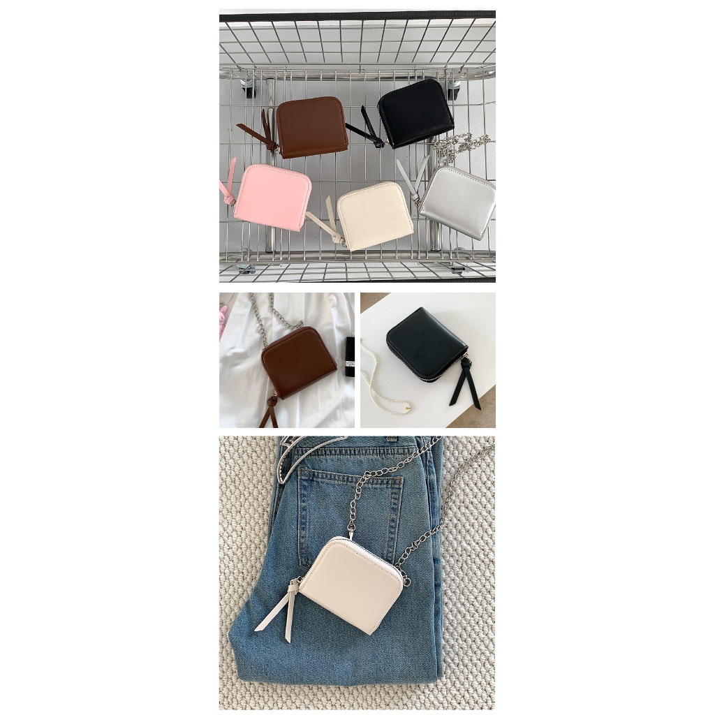 Ví nữ, túi xách mini da PU cao cấp ELENOR Emma mini bag TC109