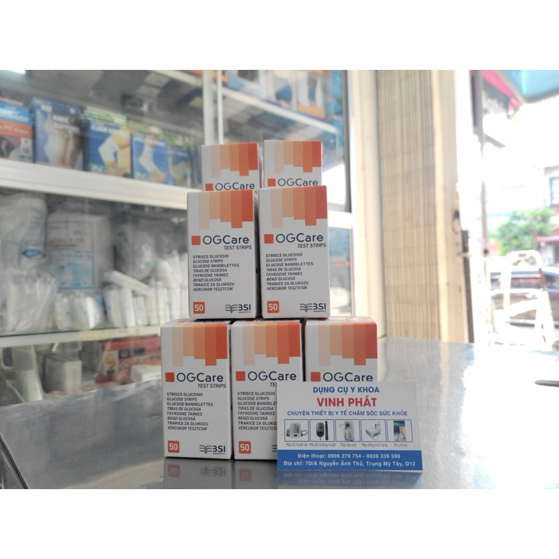 Que thử đường huyết OGcare 25 que