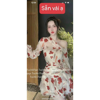 Vải tơ hoa