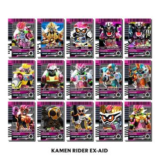[Độc Quyền Phản Quang 7 Màu] Thẻ Bài Kamen Rider Ex-Aid