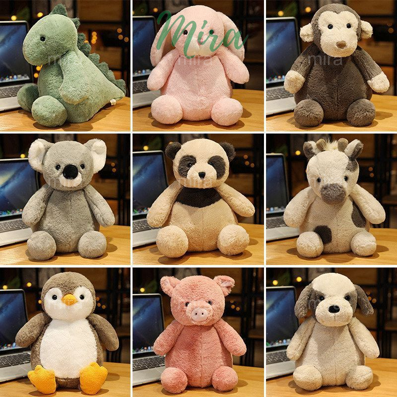 Gấu Bông Con Trâu, Dragon Khủng Long, Heo Con, Chó Con Xinh Xắn Dễ Thương Cao Cấp, Sang Trọng MIRA-G