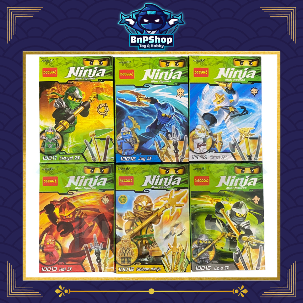 [NINJAGO] Set Ninjago ZX Season 1 - Hàng D.e.c.o.o.l