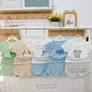 Bộ cộc tay hãng lullaby chất petit