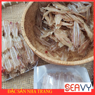 Khô cá cơm trỏng rút xương tẩm gia vị gói 250g - Seavy