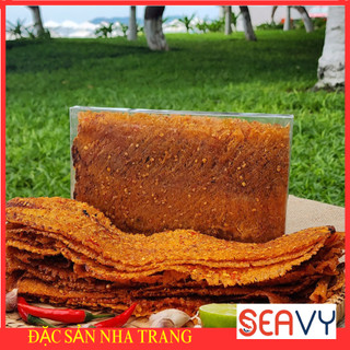 🦑🌶️ mực tẩm gia vị nha trang - cán mỏng, cay, dai, đậm đà, thơm ngon, gói 100g 🦑🌶️