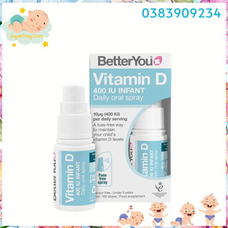 Xịt Dlux Anh cho bé vitamin D3