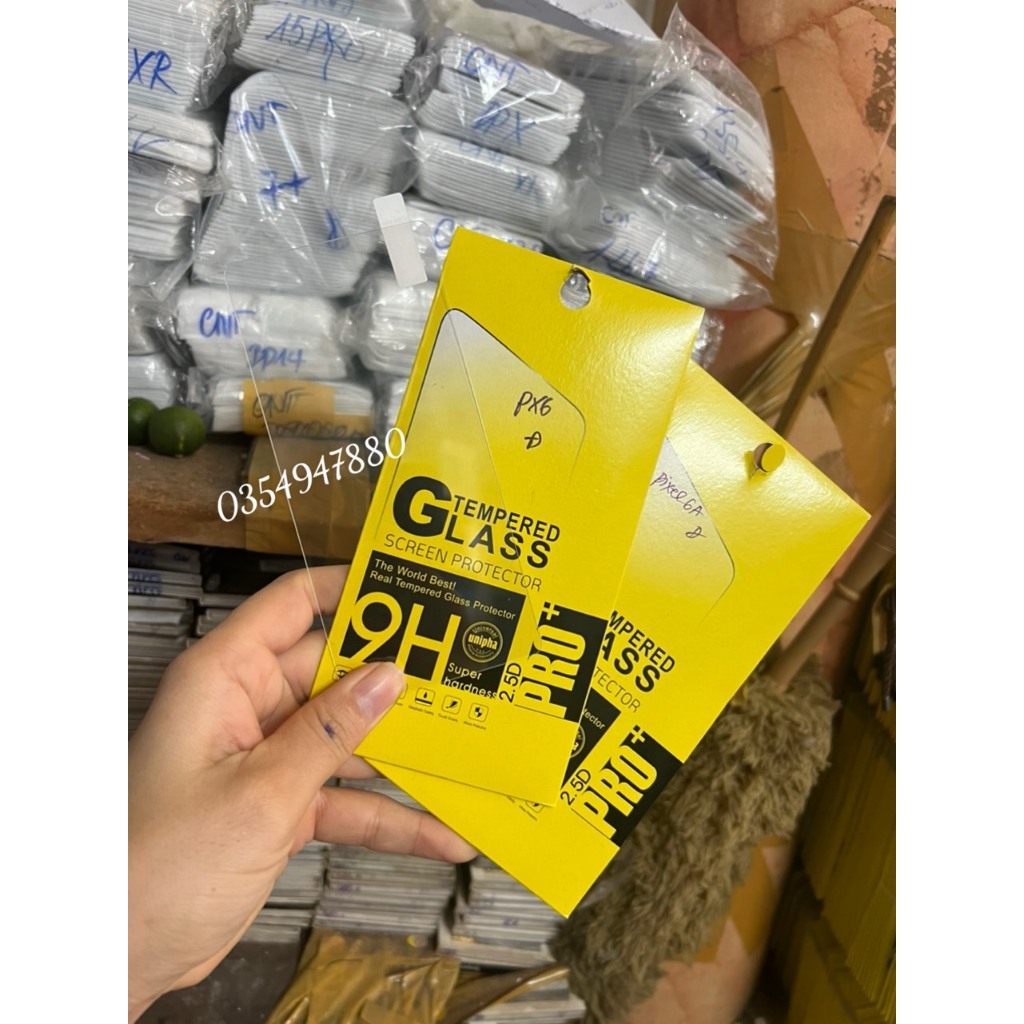 Kính cường lực Trong suốt không Full màn Cho Google Pixel 6/ Pixel 6A