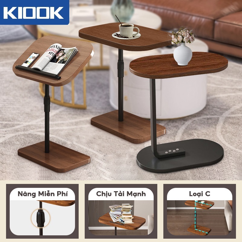 KIOOK Bàn Trà Cafe Phòng Khách, Sofa Mini Decor Phong Cách đơn Giản Bàn Uống Cafe, Bàn Nhỏ Đầu Giường Cho Phòng Ngủ | BigBuy360 - bigbuy360.vn