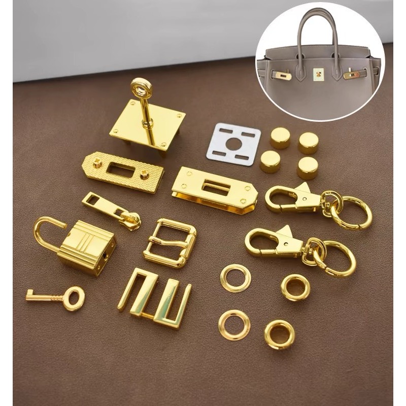 (Phụ kiện) Set phụ kiện túi Birkin hãng H