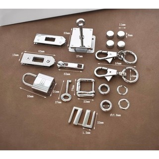 (Phụ kiện) Set phụ kiện túi Birkin hãng H