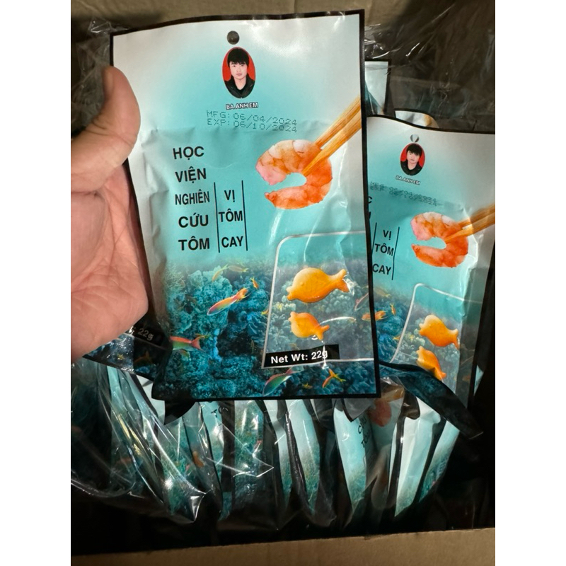 Snack Vị Tôm Cay 3 Anh Em ( 1gói lẻ )