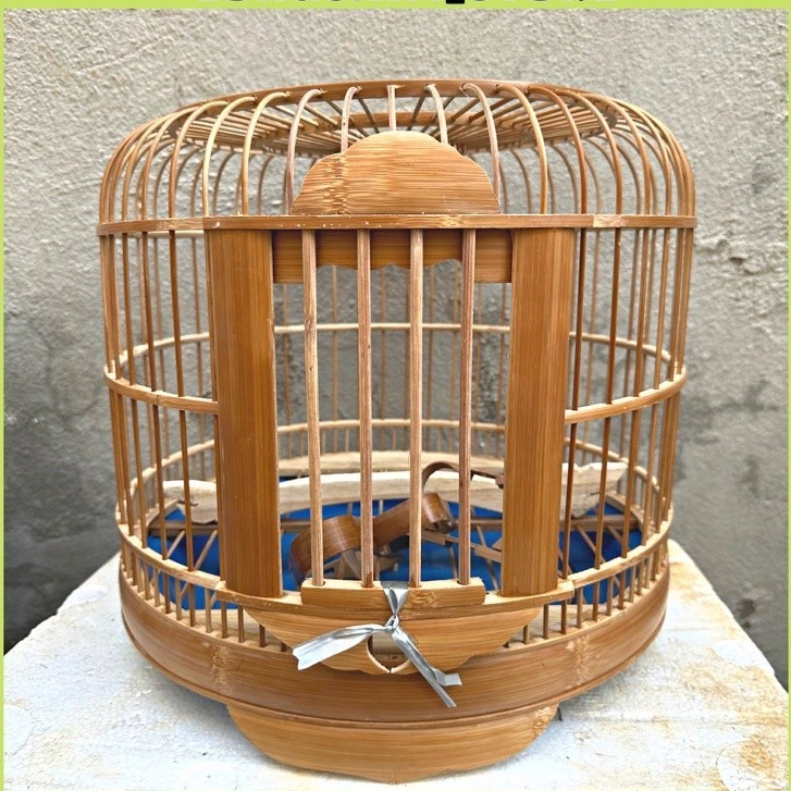 Lồng cu gáy cửa khóa Côn Minh,lồng nuôi chim cu gáy chất liệu trúc già được Sơn Birdcages